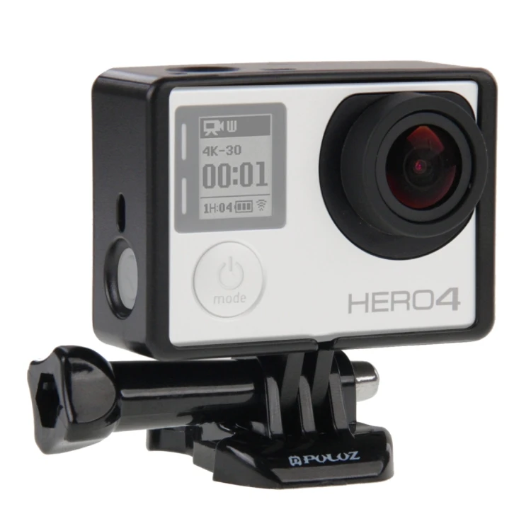 

STOCK PULUZ Standard Border Frame Mount Protective Housing with Screw for Go Pro HERO4, Black