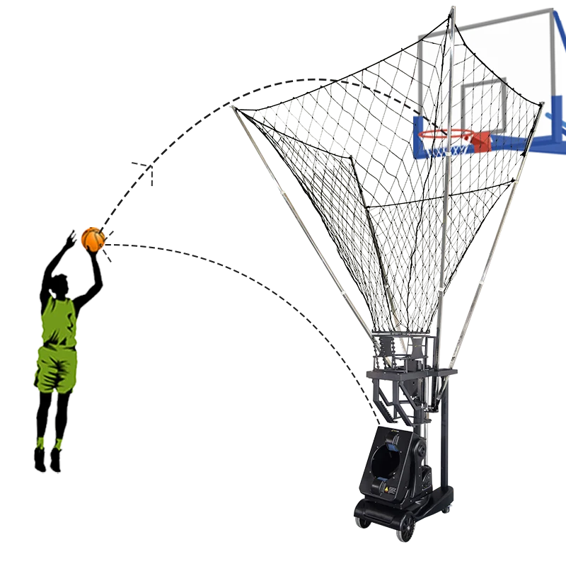 

The Gun Basketball Shooting Machine K1900 SIBOASI Basketball Training Equipment