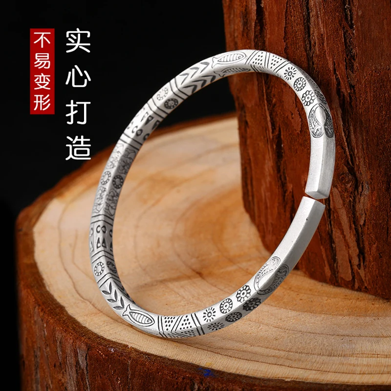 

OEM Jewelry s999 Sterling Silver Bracelets for Men and Women