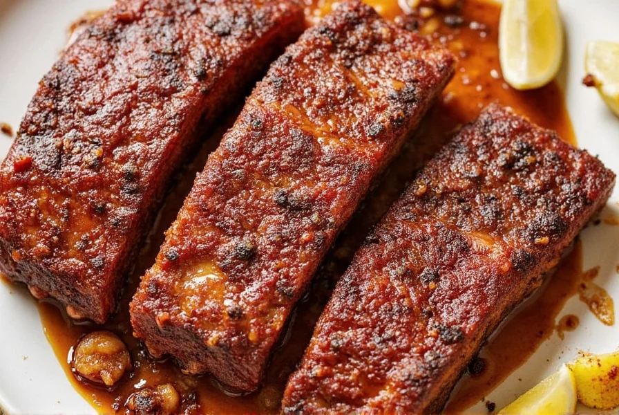 Smoke Ring on Ribs