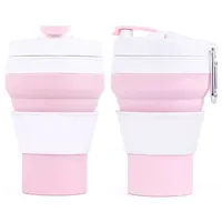 

New Fashion Eco Friendly Customizable Foldable Reusable Silicone Coffee Cup