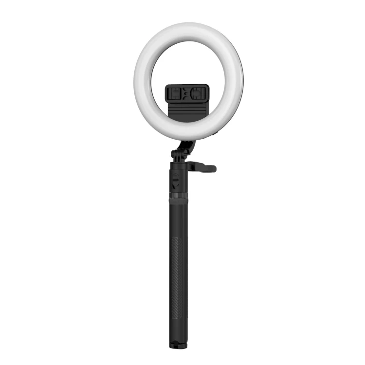 

Top Quality Customized Portable Wireless Tripod Selfie Stick with 8 inch Ring Light