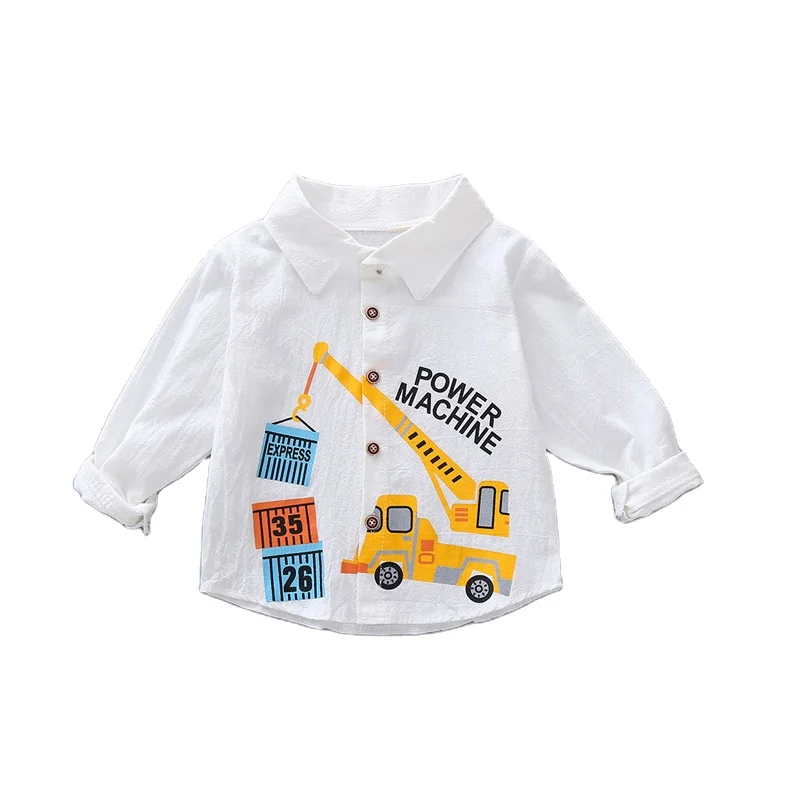

Infant Kids Boys Shirt Clothes Blouse Baby Boy Cotton Shirts T-shirt Clothing