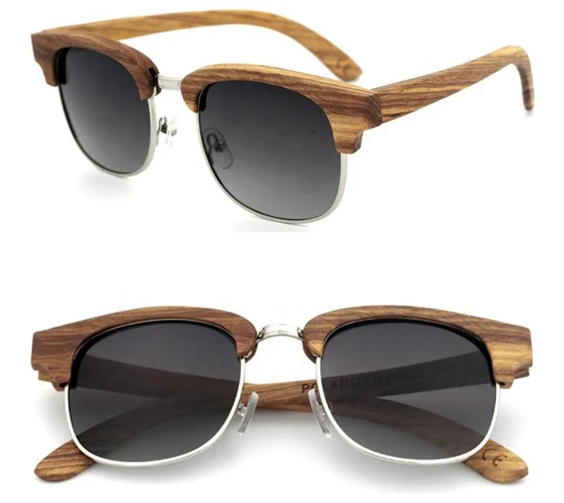 

Wood men women polarized sunglasses multiple colors gafas de sol shades custom logo eyewear