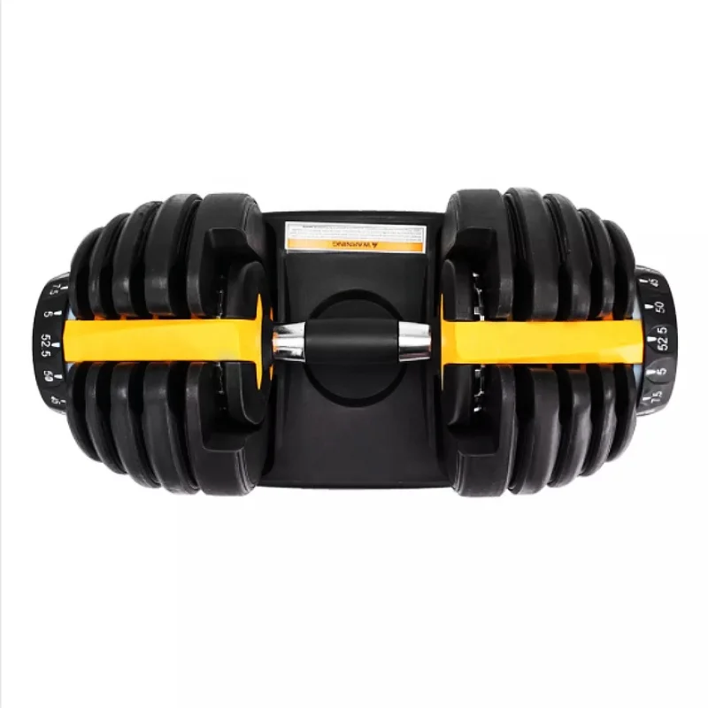 

Drop shipping Free Weight Dumbells 24kg/52.5LB Pesa Adjustable Weight Training Dumbbells Can Be Customized Adjustable Dumbbell, Red+black