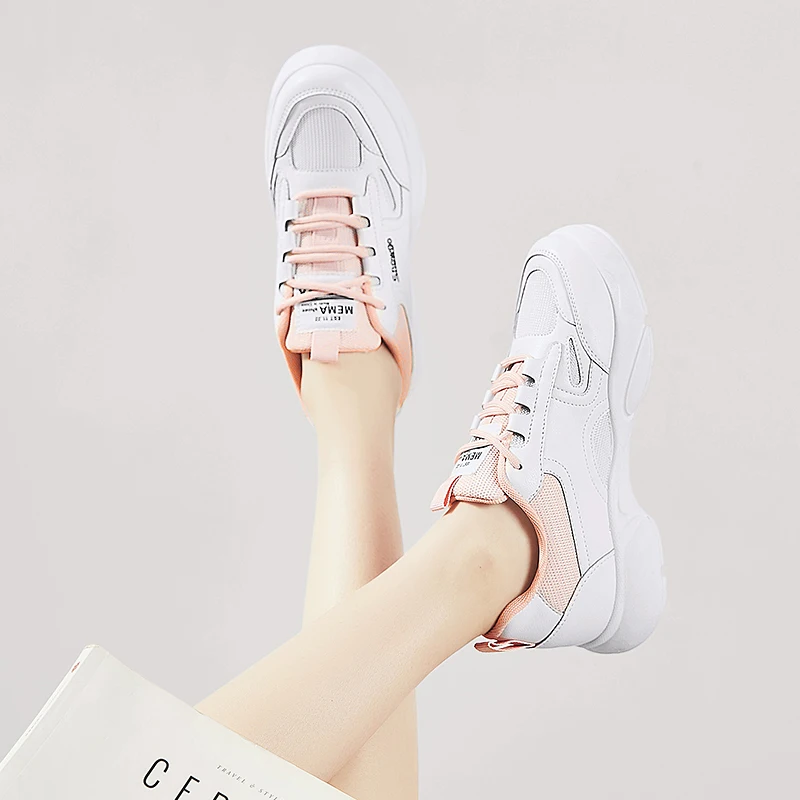 

New arrival breathable upper lightweight casual sports shoes women sneakers ladies shoes women, Optional