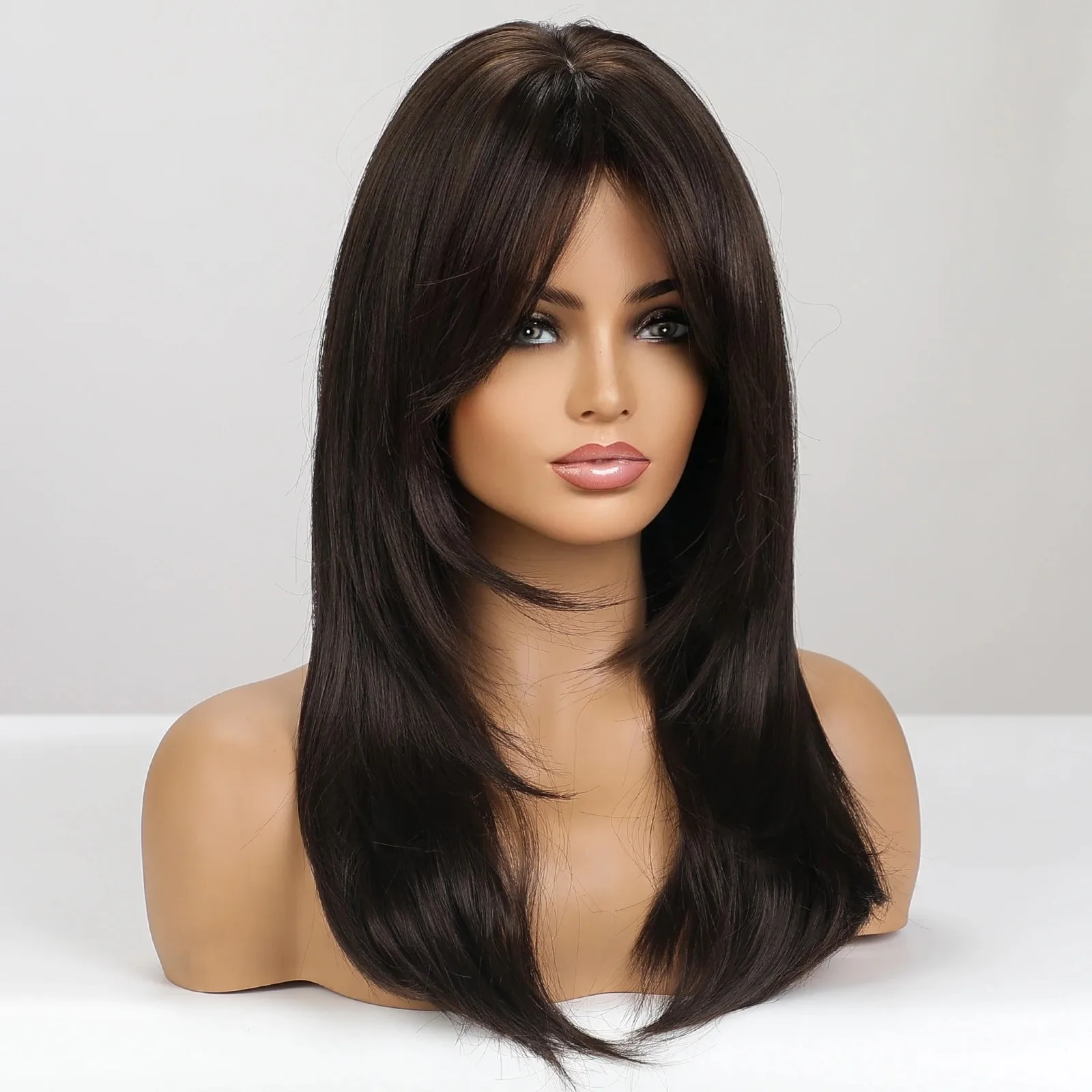 

Promotional Product Portable Multifunctional Best Selling Natural Long Wigs for Women, Pic showed