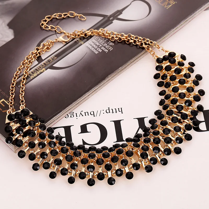 

Fashion Bead Jewelry Necklace For Women, As shown