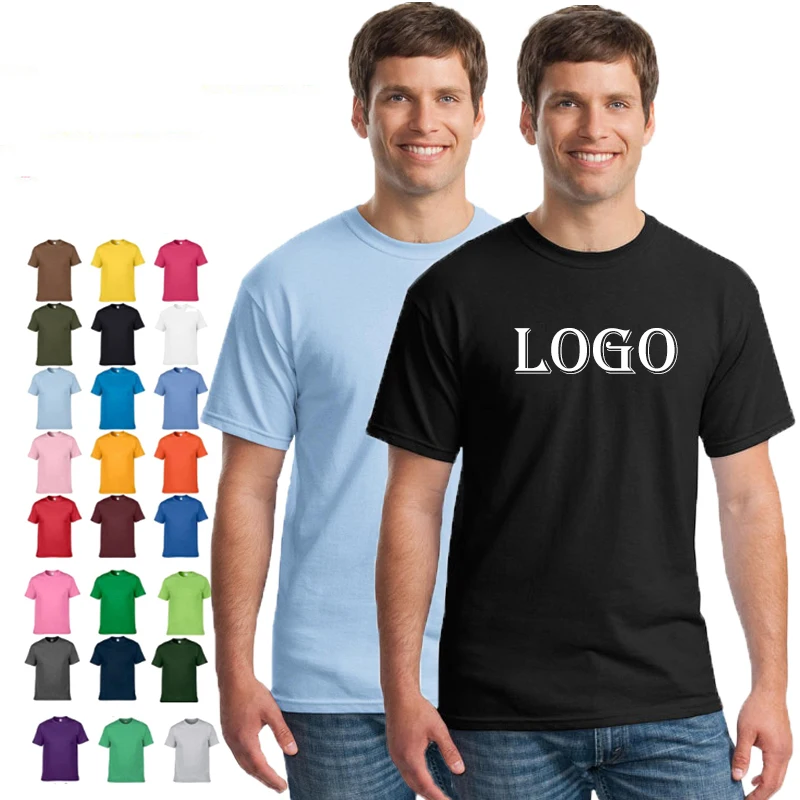 

High Quality 100% Cotton Men T shirt Printing Custom T Shirt, Multi colors