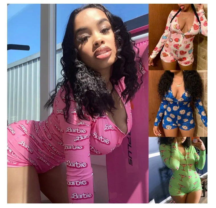 

37 models ready to ship wholesale custom lip leopard printed women sleepwear onsies pajamas nightwear adult pajamas romper, Custom choose