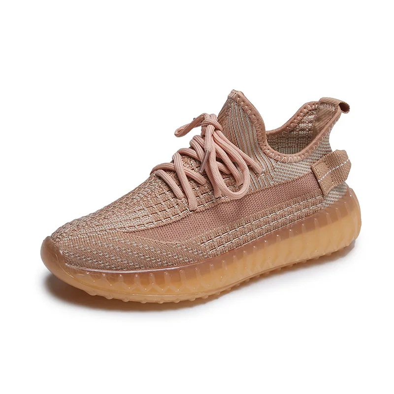 

Popcorn-jelly soft bottom breathable shoes casual running couple sports shoes