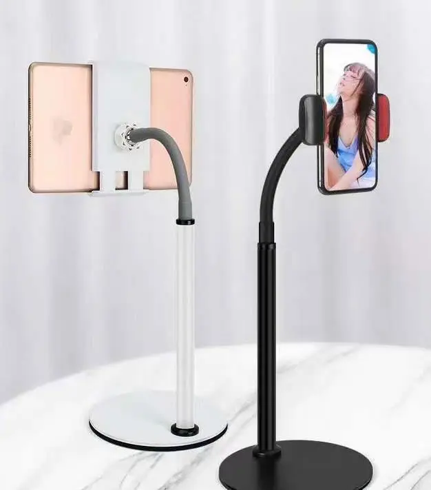 

Tablet floor stand holder REKys multi-angle mobile phone bracket, Black, white
