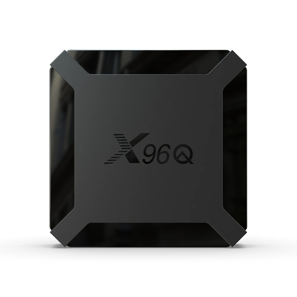 

factory cheapest price tv box X96Q 2gb16gb Allwinner H313 Android 10 tv box Quad Core ott tv box X96Q, Black