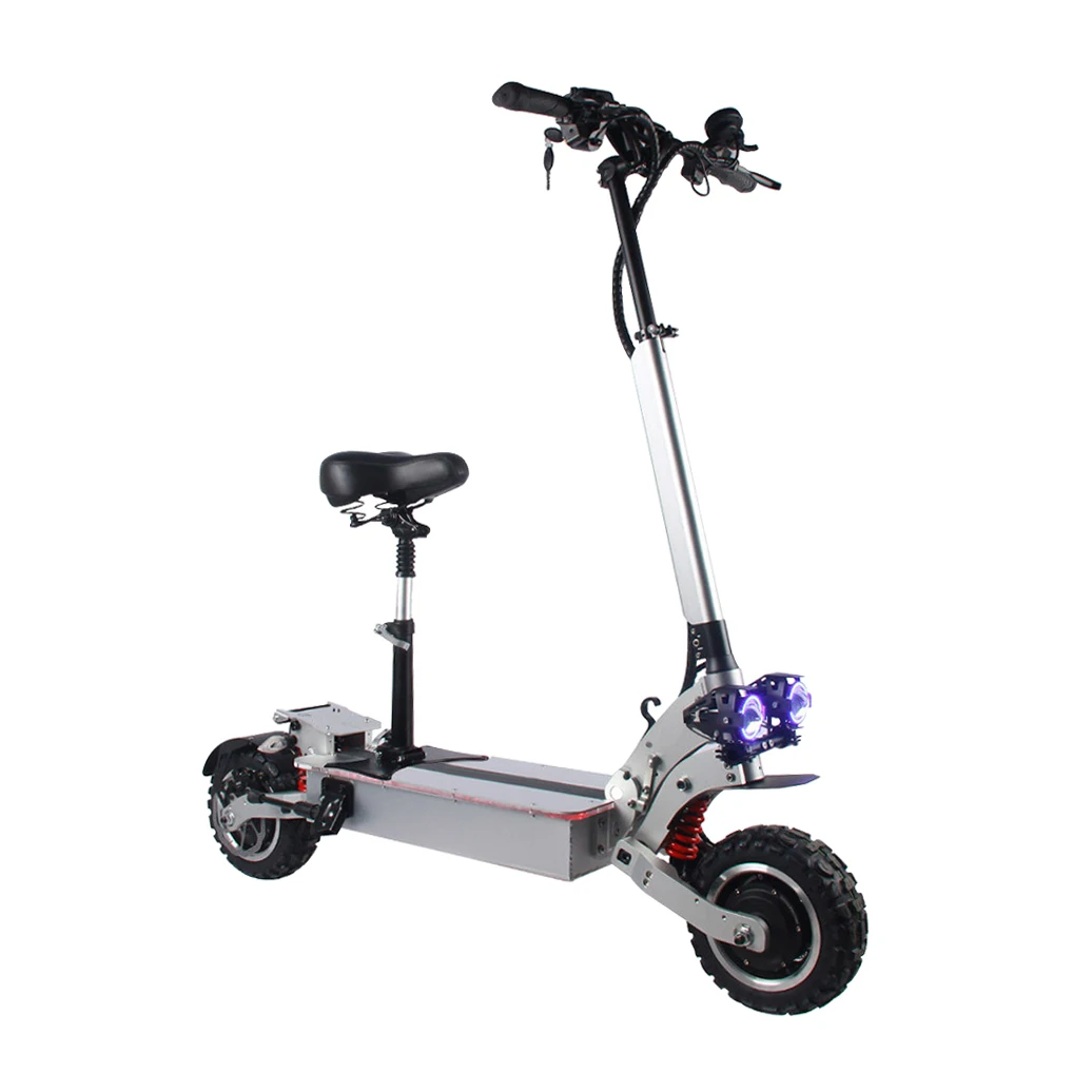 

Waibos Exclusive quotes for new products Long Range 7000W 72V dual engine power adult foldable electric scooter with seat