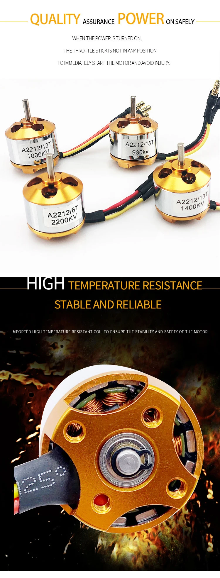 High Performance Customized Xxd 2200kv Rc Drone Motor Brushless For Rc