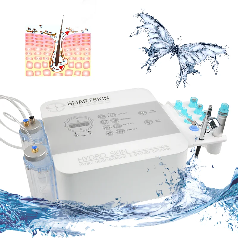 

2in1 hydro dermabrasion oxygen facial machine facial treatment machine hyddrodermabrasion maquin facial portati