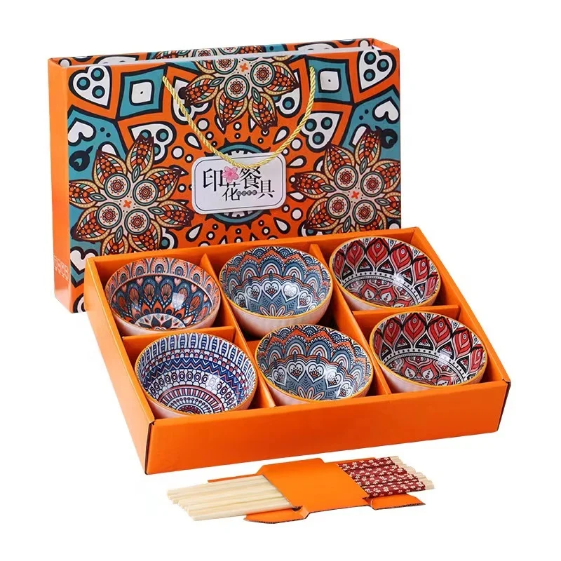 

Bohemian Ceramic Tableware Tableware Set Blue And White Porcelain Dishes