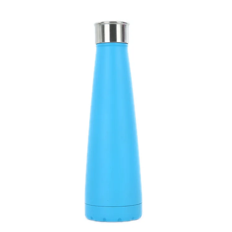 

RTS 500ml cola water bottle vacuum insulated cola bottle water bottle triangle for unisex, Customized color