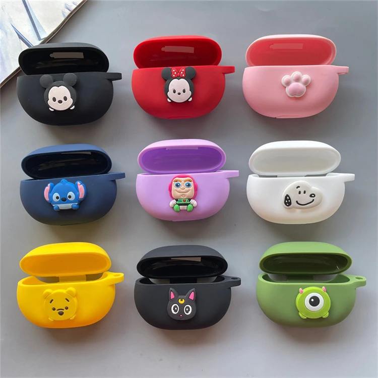 

For Beats Studio Buds cases, Soft Cartoon silicone case For Beats Studio Buds