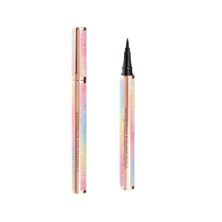 

Zhenhai 2020 new eyeliner pencil private label eyeliner pencil Star liner, Black