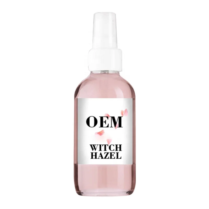 

Wholesale Vegan Setting Spray Witch Hazel Rose Water Hydrating Face Toner For Woman Private Label