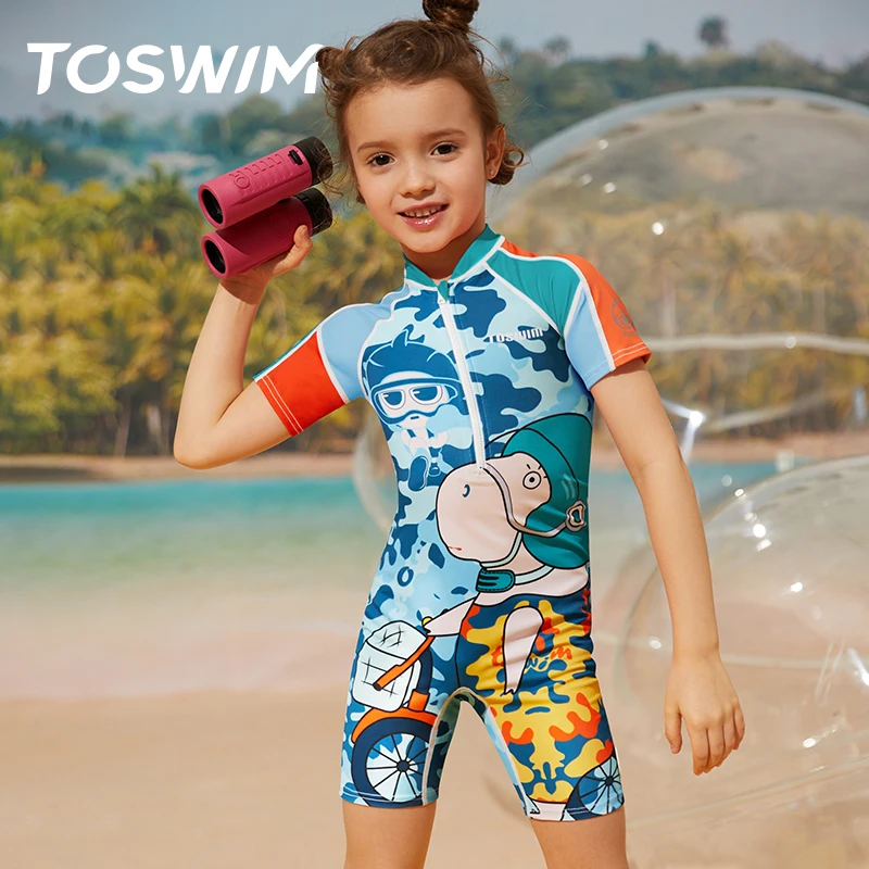 

Customized High Quality Anti-Bacterial Swimwear Teenage Girls and boys Beachwear Swimsuit