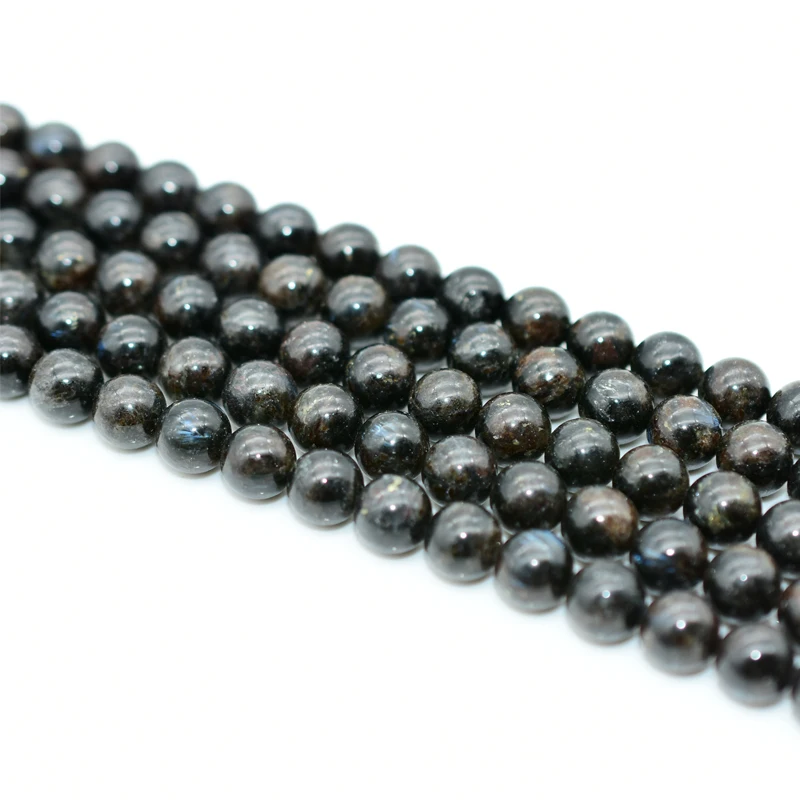 

Trade Insurance 6/8/10mm Natural Black Dragon Crystal Loose Beads