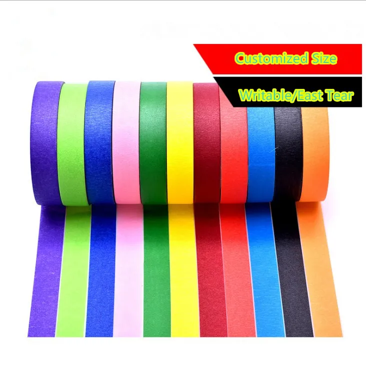 Factory Direct Sell Free Sample 1 Inch Painters Blue Tape for Car Wall Painting