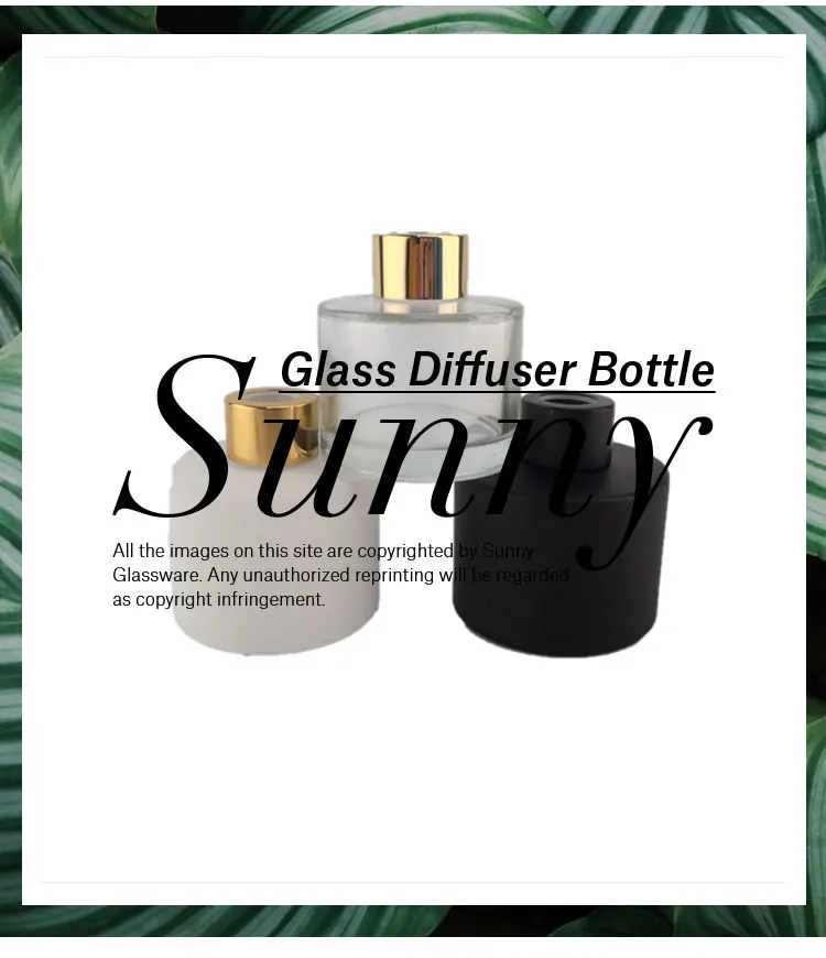glass aroma diffuser bottle
