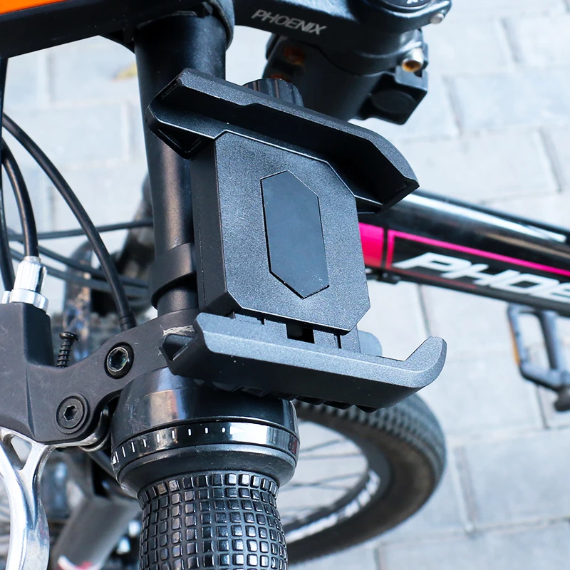 

Bike Phone Mount Anti Shake Cell Phone Mount, Black