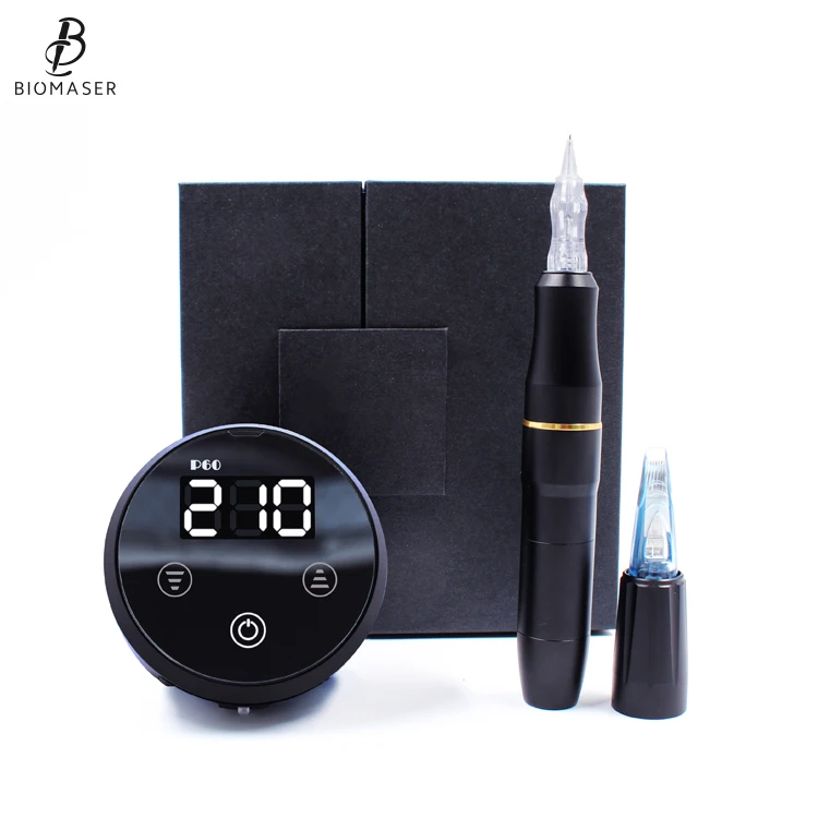

BMX Professional 2 in 1 Tattoo Machine Eyebrow PMU Wireless Permanent Makeup Machine with 2 head
