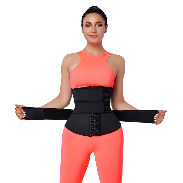 

2020 New Arrival Wholesale Solid Color Latex Waist Trainer Shaper Waist Trainer Slimming, Black