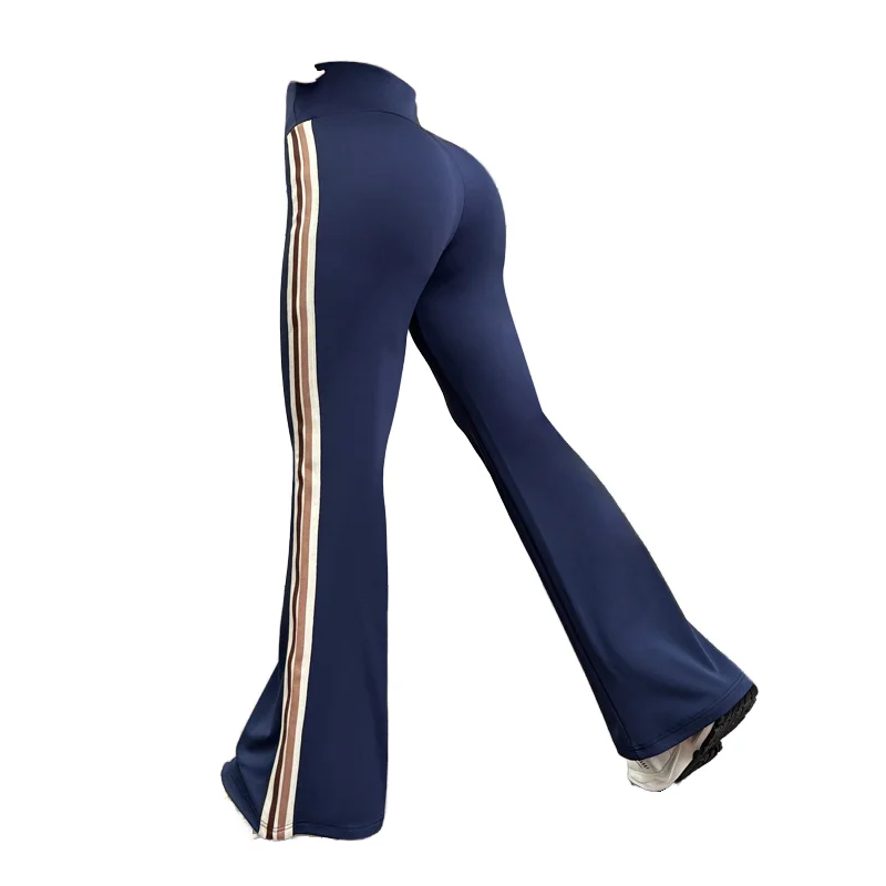 High-Waisted喇叭裤型Breathable Yoga Pants