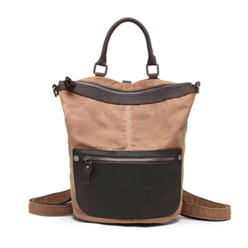 

New Fashion Canvas Rucksack Backpack Luxury Canvas Backpack, Customized color