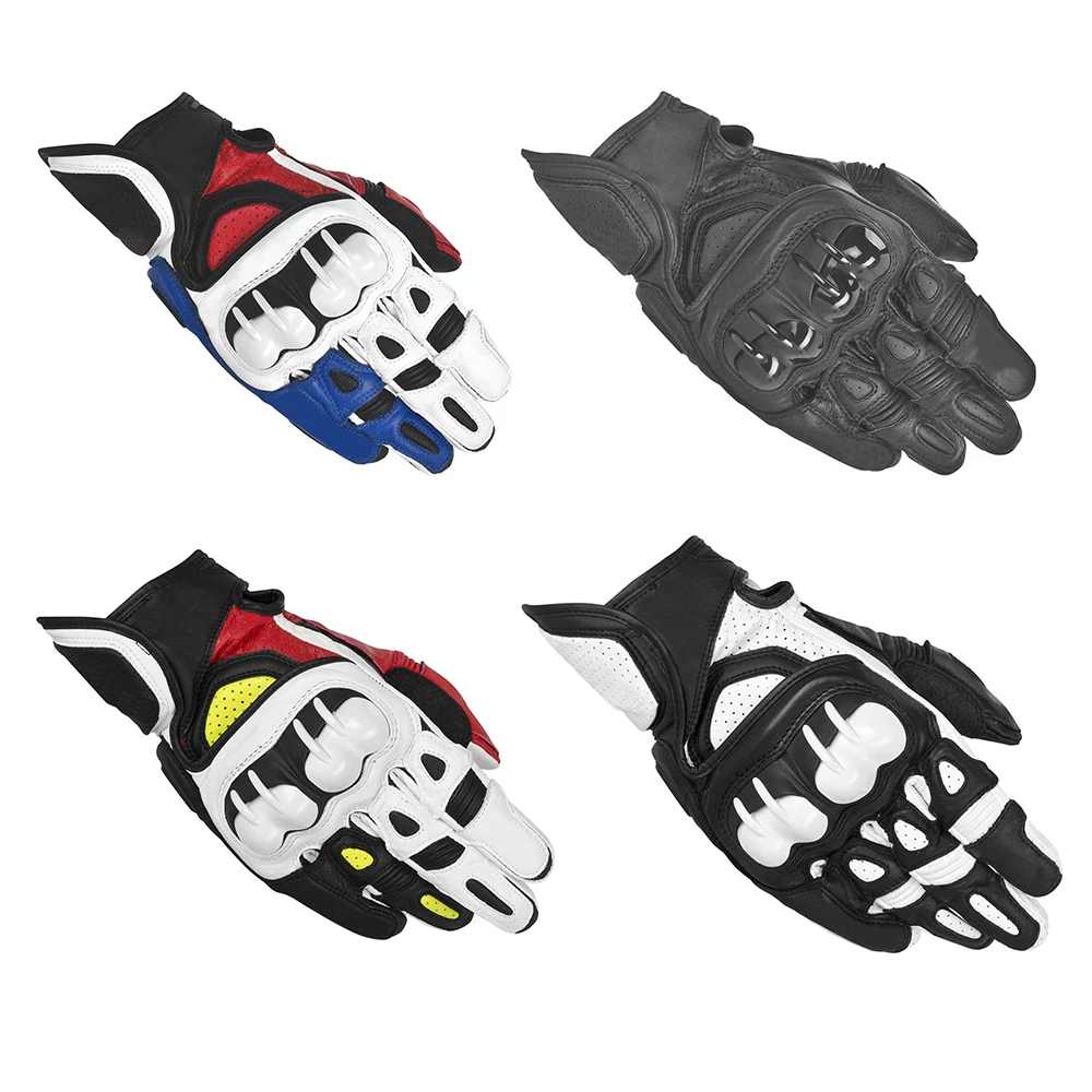 

Wildmx New Arrival Motorcycle GPX Leather Glove Motocross ATV Bike Cycling Gloves For Men Woman Unisex