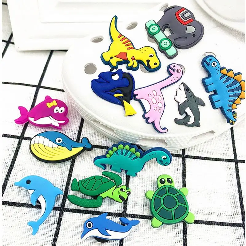 

Wholesale Designer available rubber shoes decoration charms pvc charm for croc kids