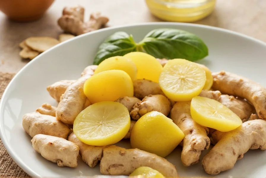 Step-by-step fermented ginger preparation process