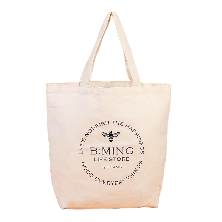 

Attractive Price New Type Promotion Wholesale Printed Custom Logo Canvas Cotton Tote Shopping Bag, Customized color