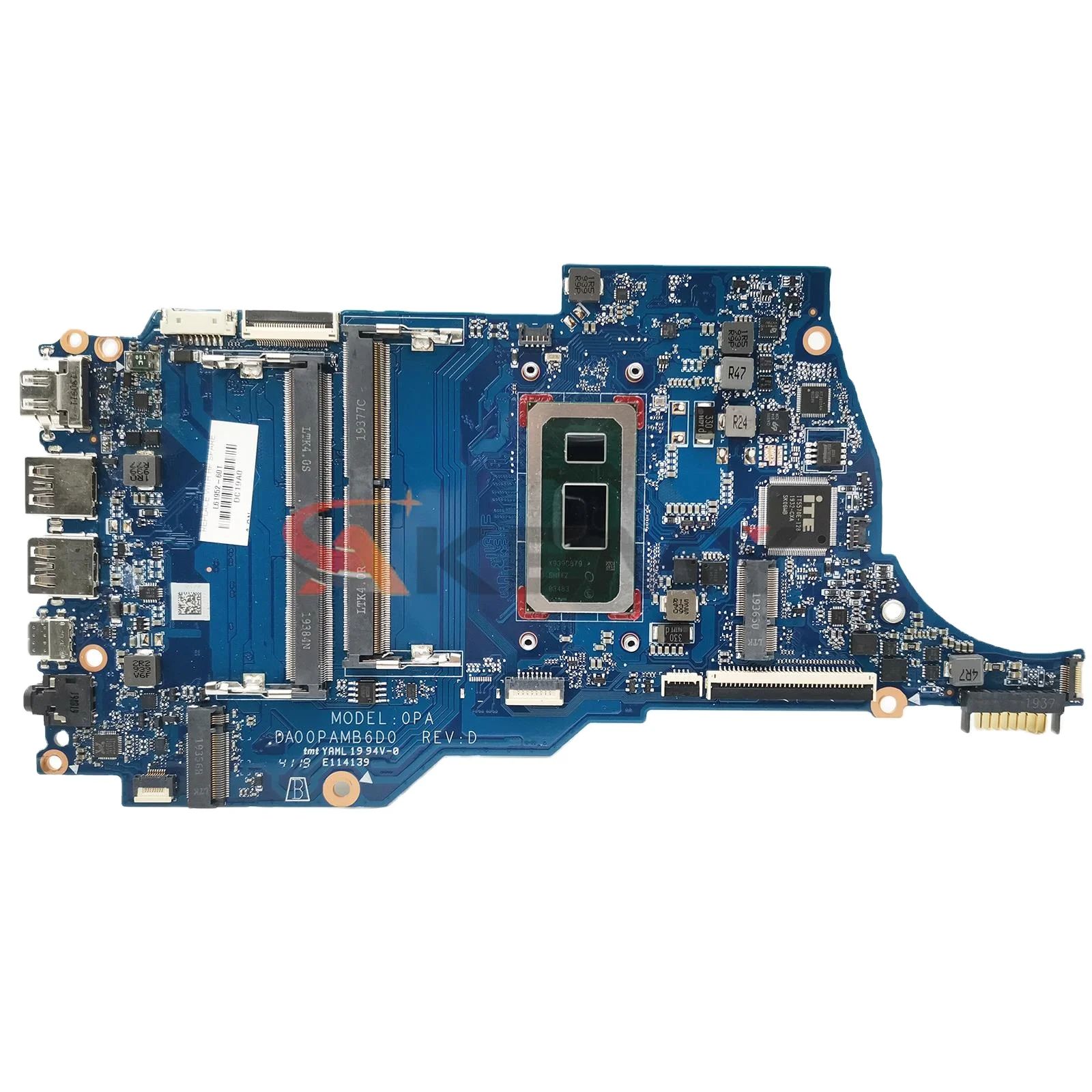 

For HP TPN-Q221 14-DQ Laptop Motherboard With Pent4417U 5405U i3 i5 i7 8th Gen CPU DA00PAMB6D0 100% Fully Tested