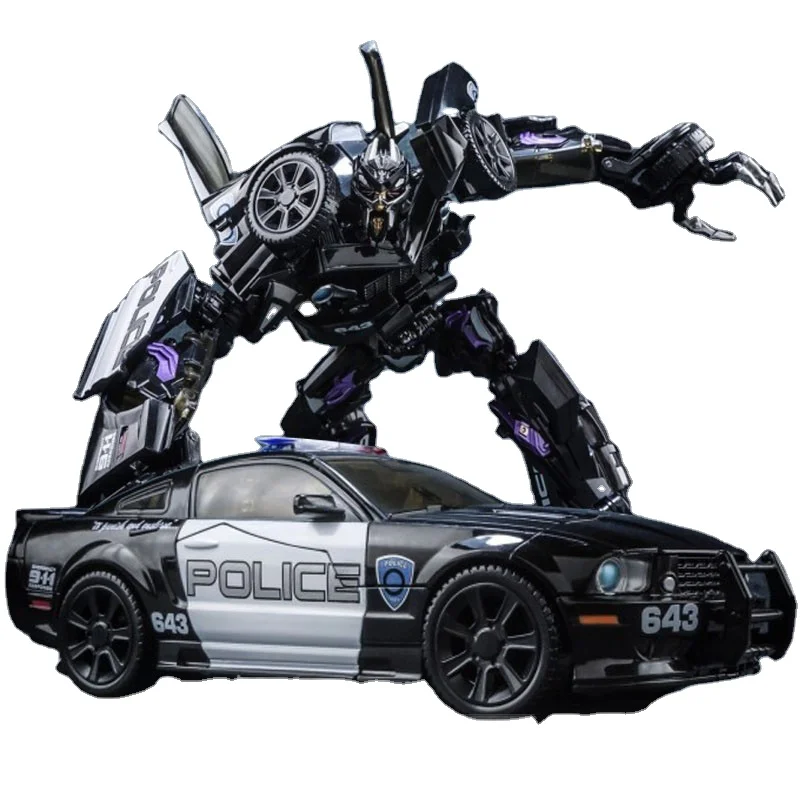 

BMB Barricade Transformation LS-02 LS02 MPM05 Police MP Alloy Metal Oversize Collection KO Figure Robot Toys