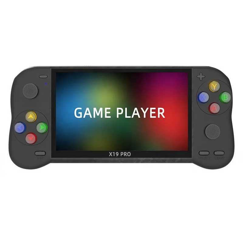 

New Arrival X19 Pro Handheld Game Console 5.1 inch Built in 6000+ Classic Games 10 Simulators arcade Retro Handheld Game player