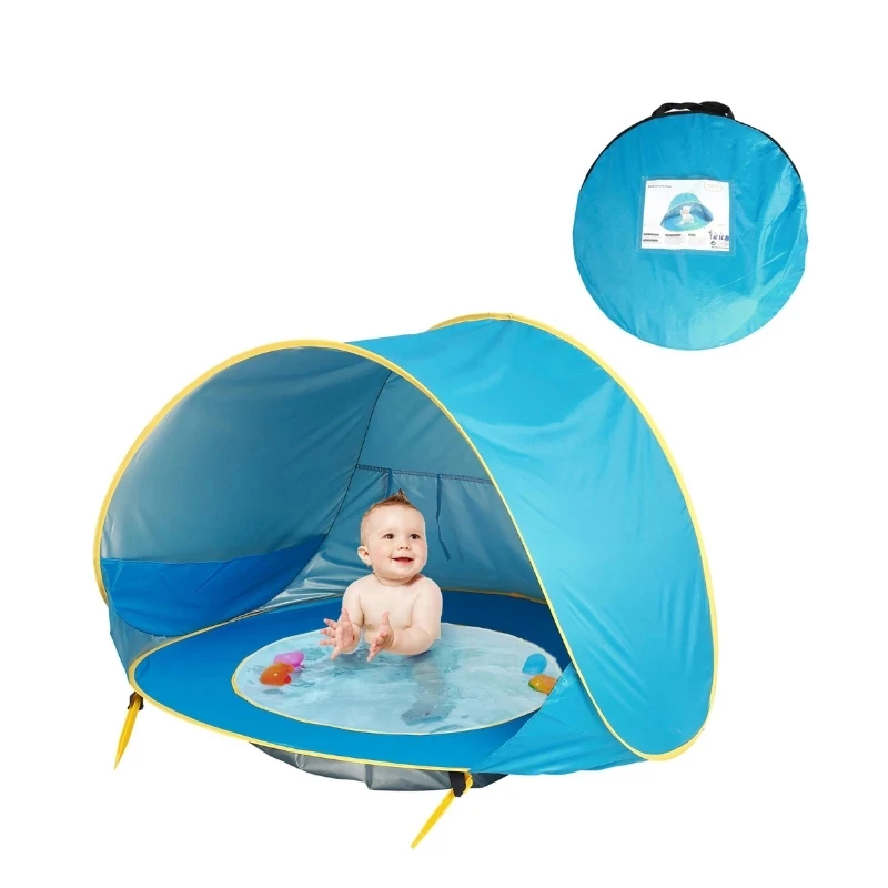 

CJANTELOPE OEM Automatic Pop Up Folding Playing Folding Beach Kids Tent, Blue,pink,orange,rose