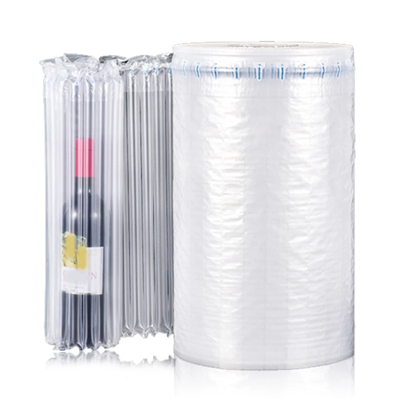 Factory Direct Custom Size Protective Cushioning Material Air Column Bag Shockproof Bubble Column Roll Protective Film Pocket