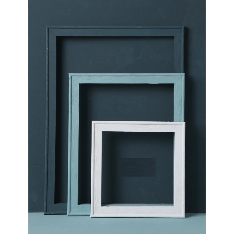 

Hot Selling Wooden Photo Frame Series Photography Props Frame Shape Background Ornaments And home Decorations