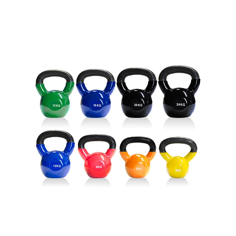 

Real Manufacturer Factory Direct Supplier Custom Logo Competition Fitness Kettlebell Color Cast Iron Kettlebell, Optional