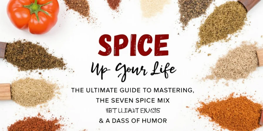 spice up your life the ultimate guide to mastering the seven spice mix with tips tricks a dash of humor