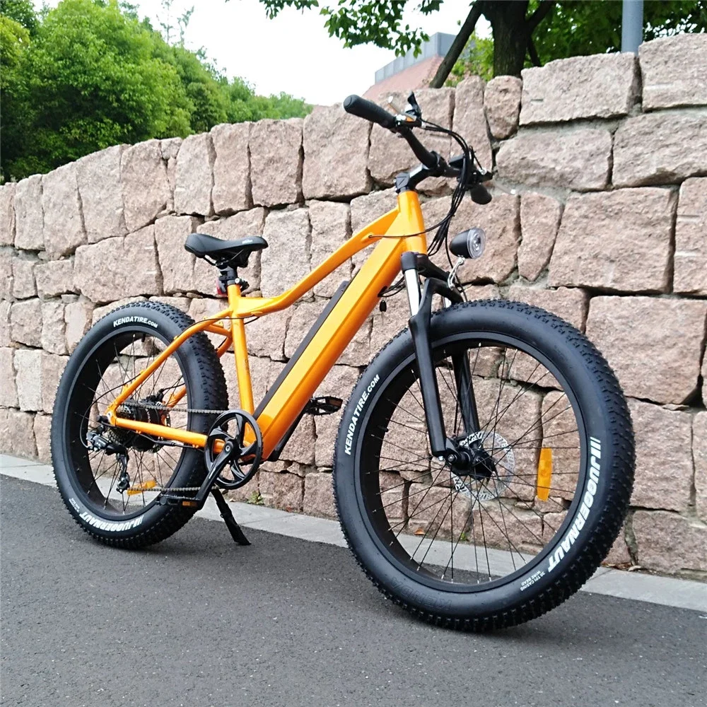 

mountainbike 48V 500W 10ah MTB electric bike with 26'' snow tire electric bicycle with battery, Black/red/yellow/white