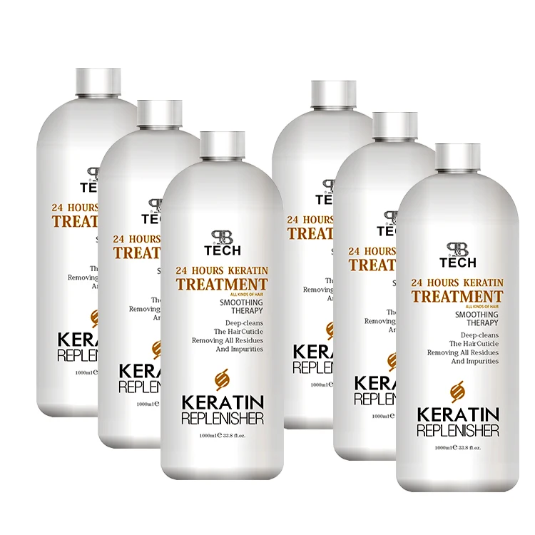 

1000ml hot sale professional bulk salon use nano keratin Brazilian hair treatment