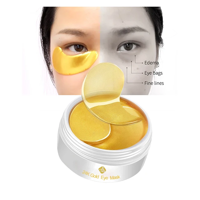 

AH Eye Pads Patches 24k Gold Anti-wrinkle-moisture Crystal Collagen Eye Mask FOR Women