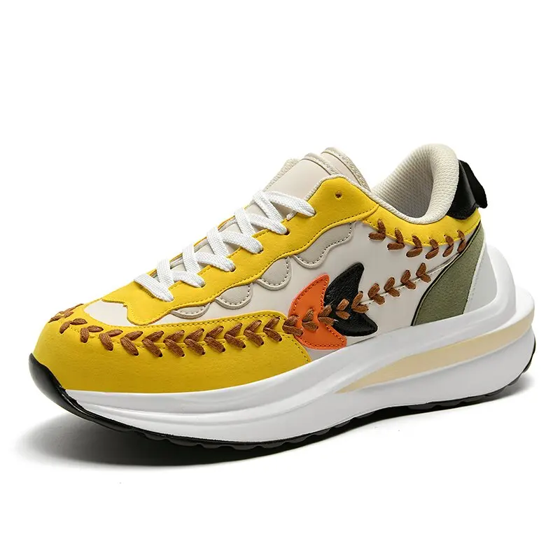 

High Quality Thread Woven Men's and Women's Fashion Vintage Sneakers Casual Shoes